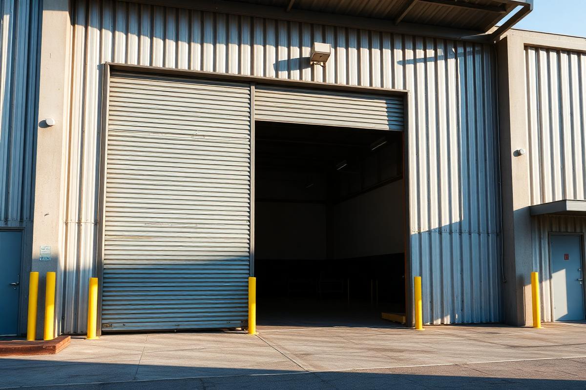 Industrial Warehouse with Roller Shutter